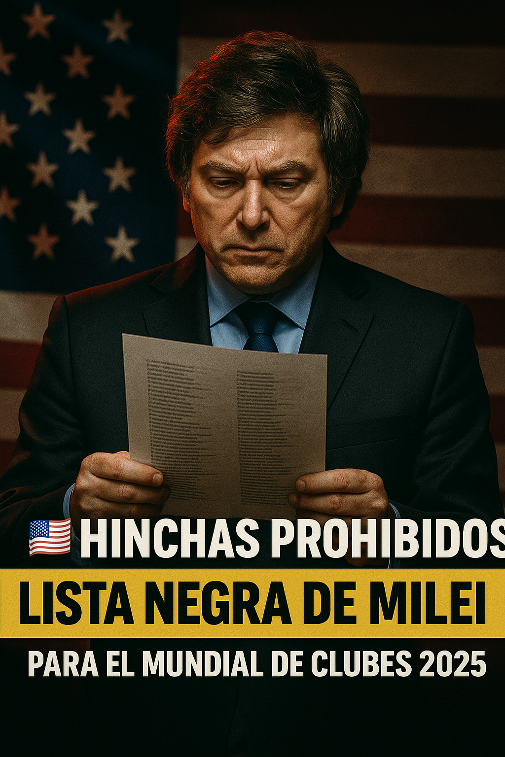 Milei prohíbe ingreso de 15.000 hinchas argentinos en el Mundial de Clubes de EE.UU.