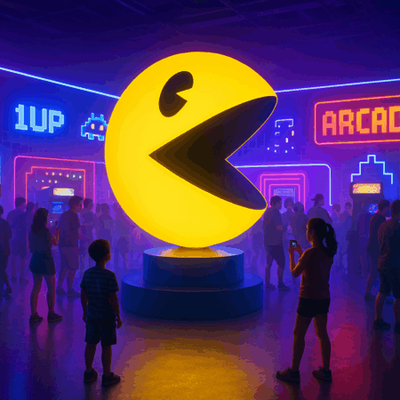🟡 Pac-Man cumple 45 años: el ícono amarillo que sigue comiendo puntos y corazones