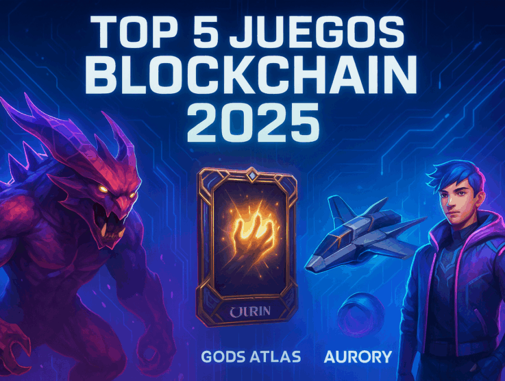 Top 5 Juegos Blockchain para No Perderse en 2025